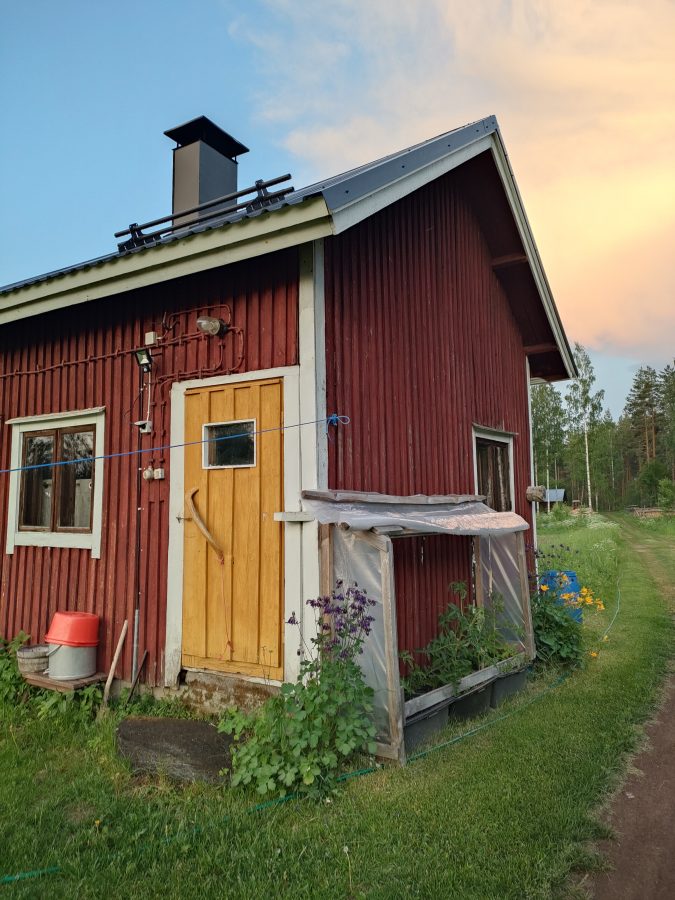 Reittiön tilan vanha pihasauna