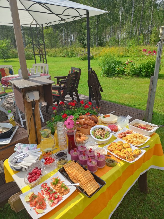 puutarhabuffet sulkava